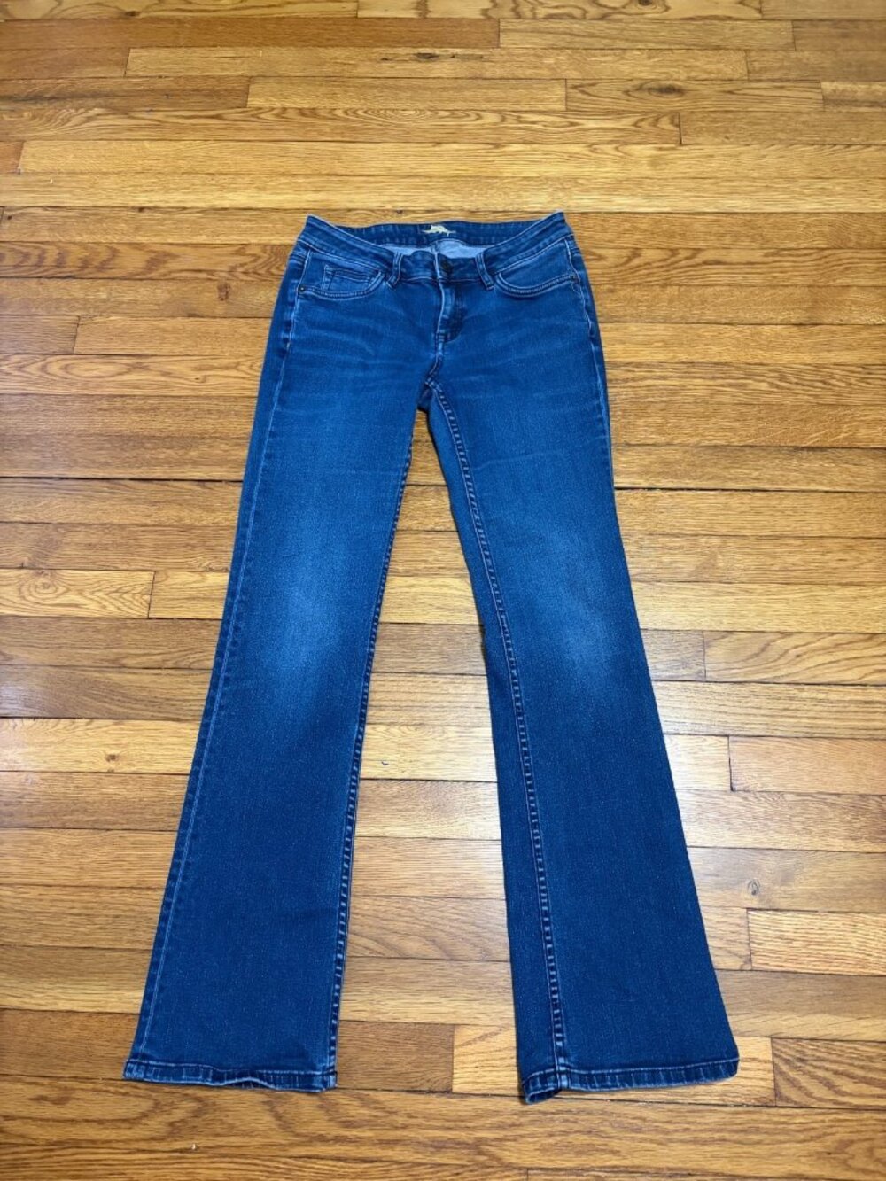 Tommy Bahama Womens Modern Bootcut Jeans Size 28 28x31 Blue Stretch Denim